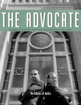 UNH Law Alumni Magazines Index - IP Accomplishments Focus - Summer 2001