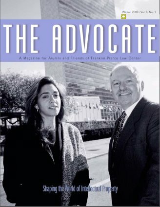 UNH Law Alumni Magazines Index - IP Accomplishments Focus - Winter 2002