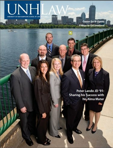 UNH Law Alumni Magazines Index - IP Accomplishments Focus - Summer 2011