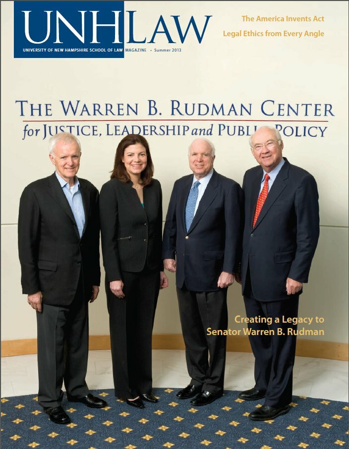 UNH Law Alumni Magazines Index - IP Accomplishments Focus - Summer 2013