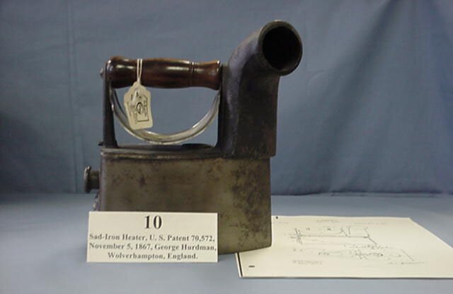 User Guide Series: Homer and Jean Blair Collection of United States Patent Models Sad-Iron Heater