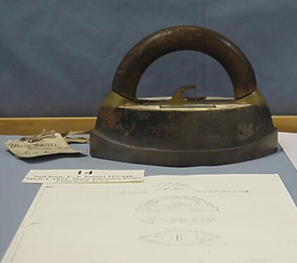 User Guide Series: Homer and Jean Blair Collection of United States Patent Models Sad Iron